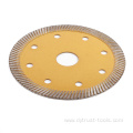 Wholesale High Quality Saw Blade Hot-pressed 105-230mm ultra-thin Ceramic Corrugated Sheet With Fine Teeth
